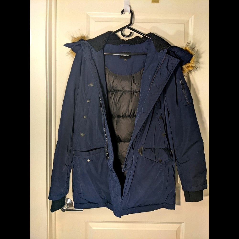 Express Men's Parka- Heavy Winter Coat